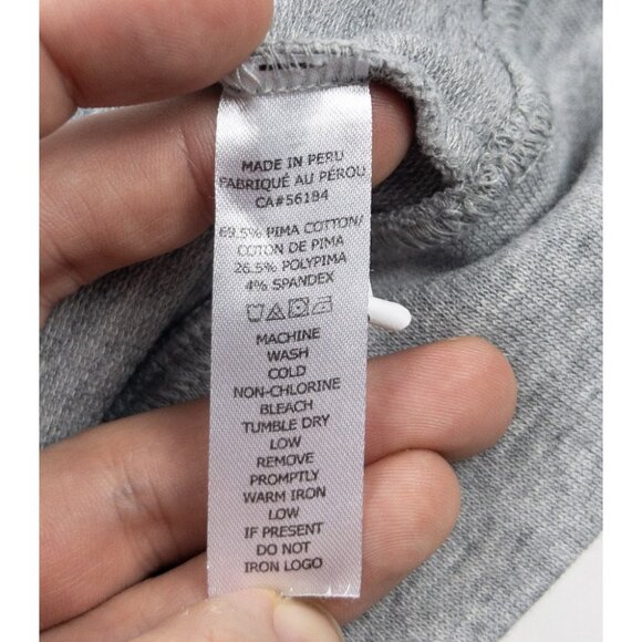 B. Draddy Pullover Sweatshirt Men's Small 1/2 Zip Heather Gray Pocket Golf - Picture 4 of 12